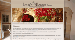 Desktop Screenshot of living-houses-santanyi.com